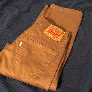 Levi’s 541 khaki jeans